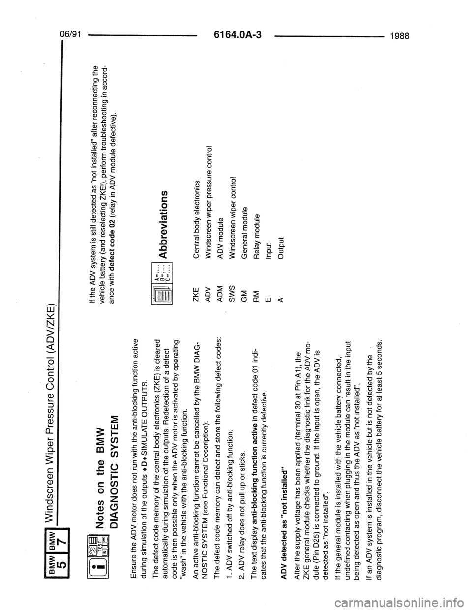 BMW 7 SERIES 1988 E32 Electrical Troubleshooting Manual BMW 7 SERIES 1988 E32 Electrical Troubleshooting Manual