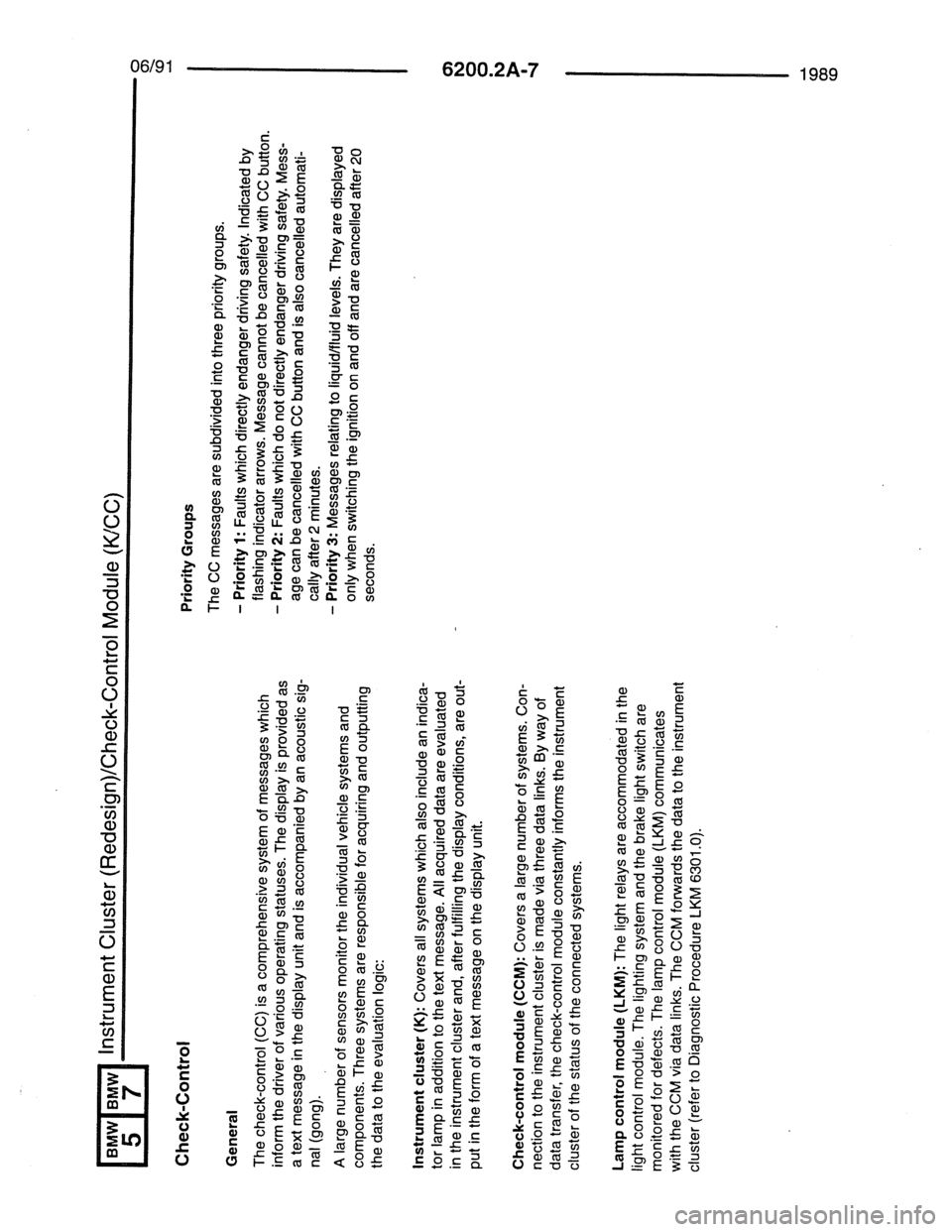 BMW 7 SERIES 1988 E32 Electrical Troubleshooting Manual BMW 7 SERIES 1988 E32 Electrical Troubleshooting Manual