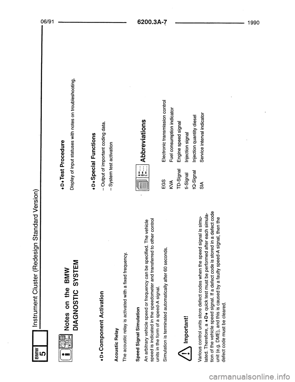 BMW 7 SERIES 1988 E32 Electrical Troubleshooting Manual BMW 7 SERIES 1988 E32 Electrical Troubleshooting Manual