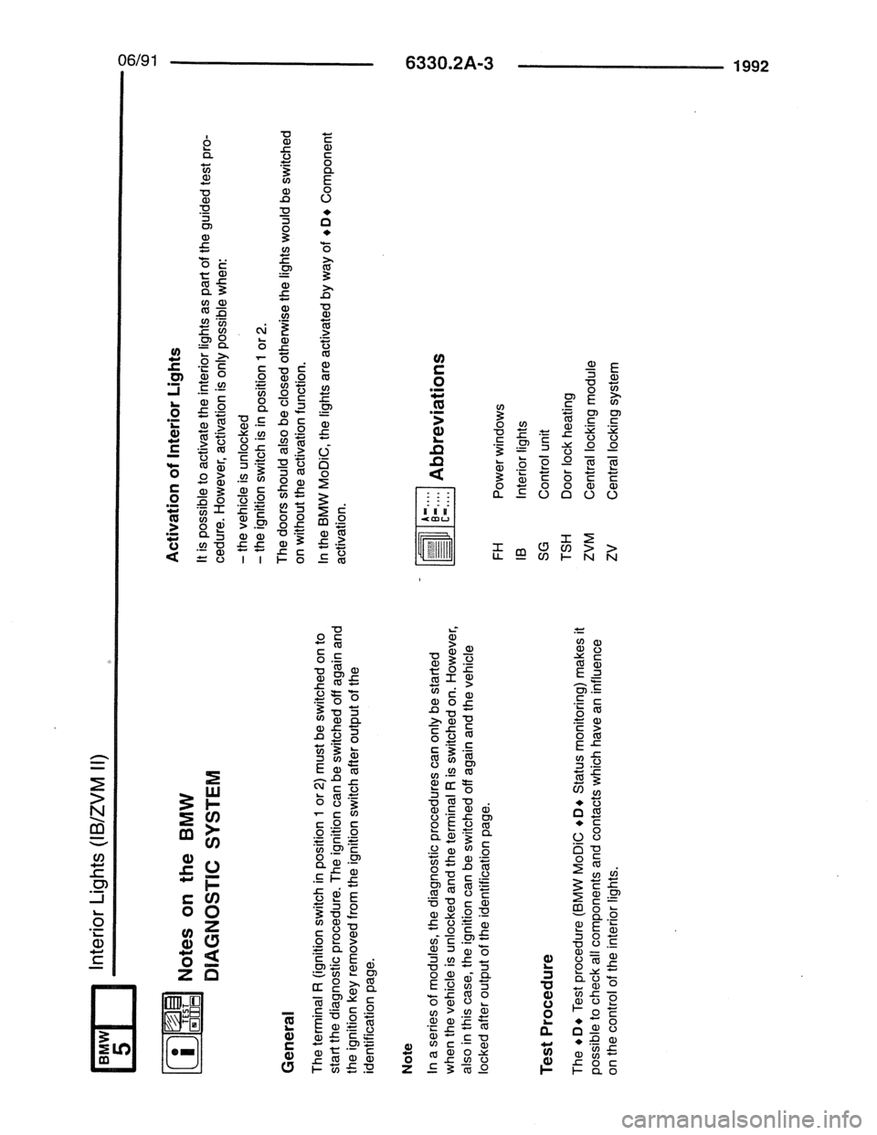 BMW 7 SERIES 1988 E32 Electrical Troubleshooting Manual BMW 7 SERIES 1988 E32 Electrical Troubleshooting Manual
