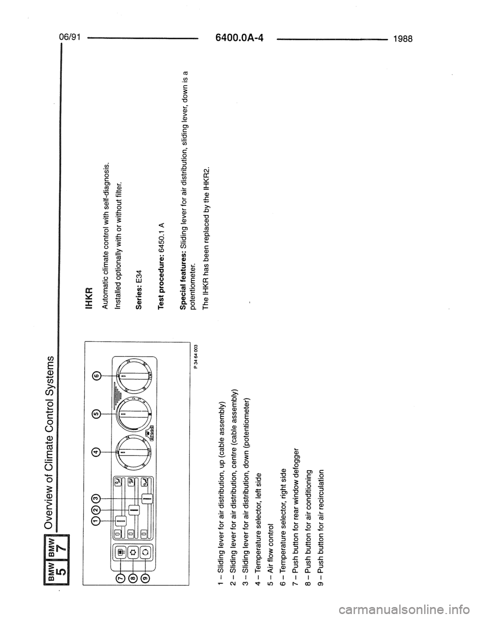 BMW 7 SERIES 1988 E32 Electrical Troubleshooting Manual BMW 7 SERIES 1988 E32 Electrical Troubleshooting Manual