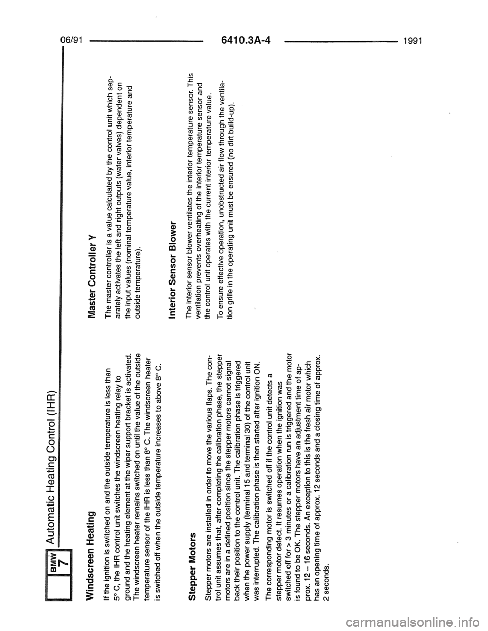 BMW 7 SERIES 1988 E32 Electrical Troubleshooting Manual BMW 7 SERIES 1988 E32 Electrical Troubleshooting Manual