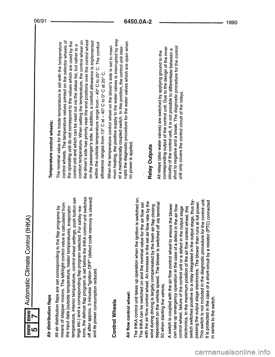BMW 7 SERIES 1988 E32 Electrical Troubleshooting Manual BMW 7 SERIES 1988 E32 Electrical Troubleshooting Manual