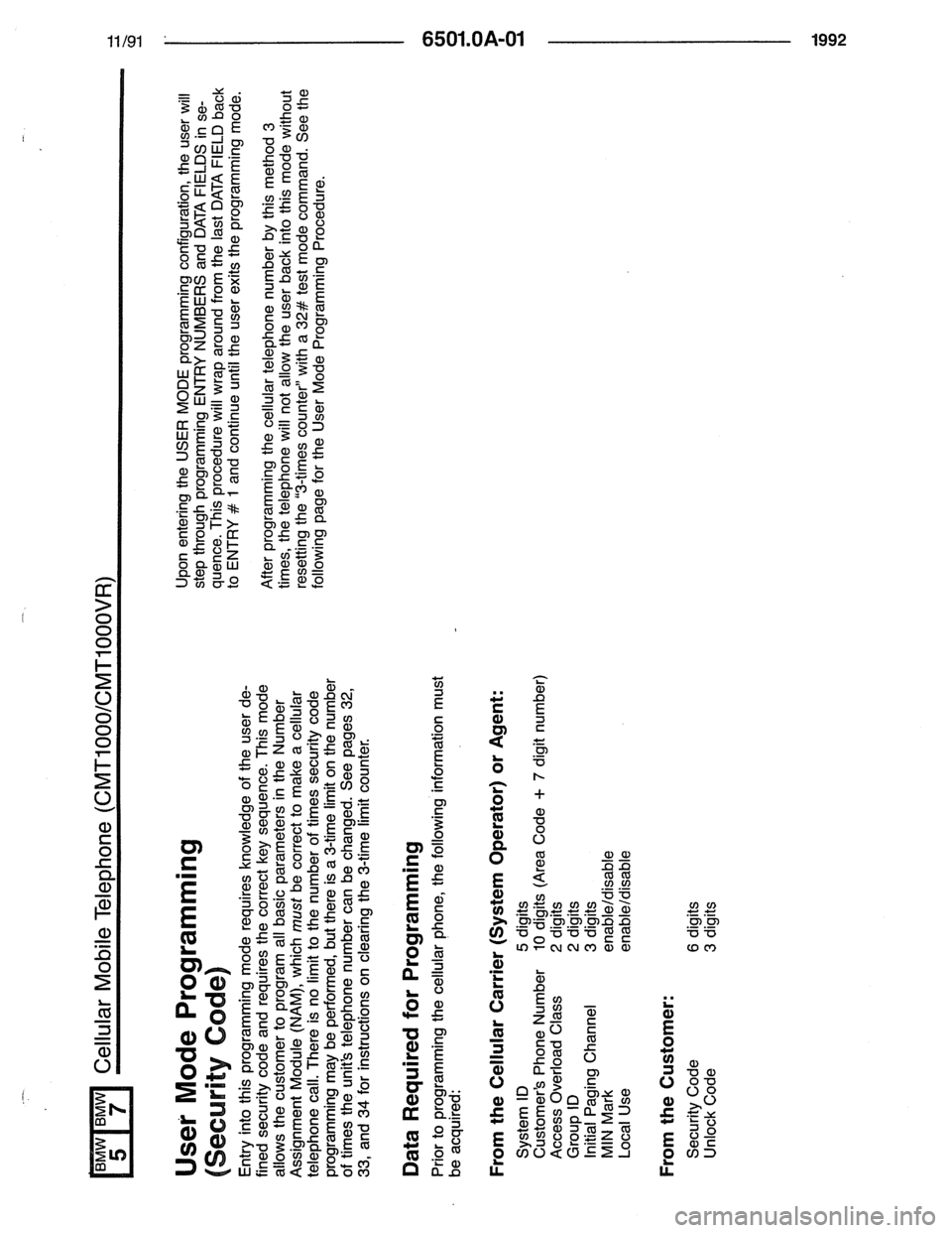 BMW 7 SERIES 1988 E32 Electrical Troubleshooting Manual BMW 7 SERIES 1988 E32 Electrical Troubleshooting Manual