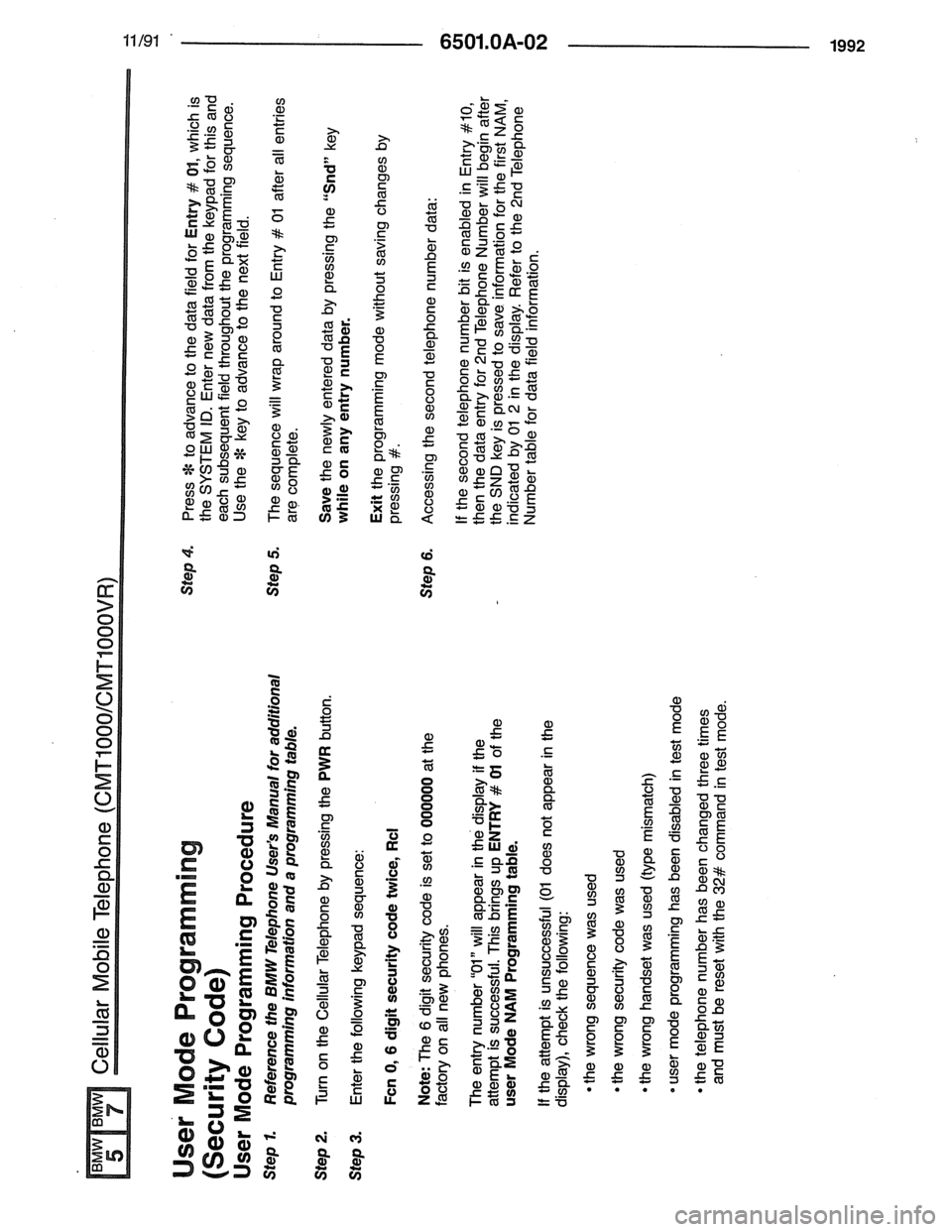 BMW 7 SERIES 1988 E32 Electrical Troubleshooting Manual BMW 7 SERIES 1988 E32 Electrical Troubleshooting Manual