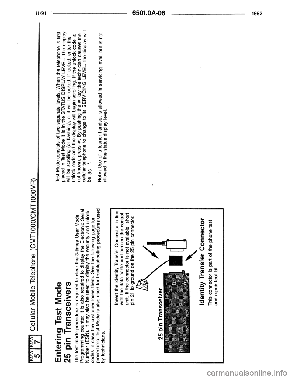 BMW 7 SERIES 1988 E32 Electrical Troubleshooting Manual BMW 7 SERIES 1988 E32 Electrical Troubleshooting Manual