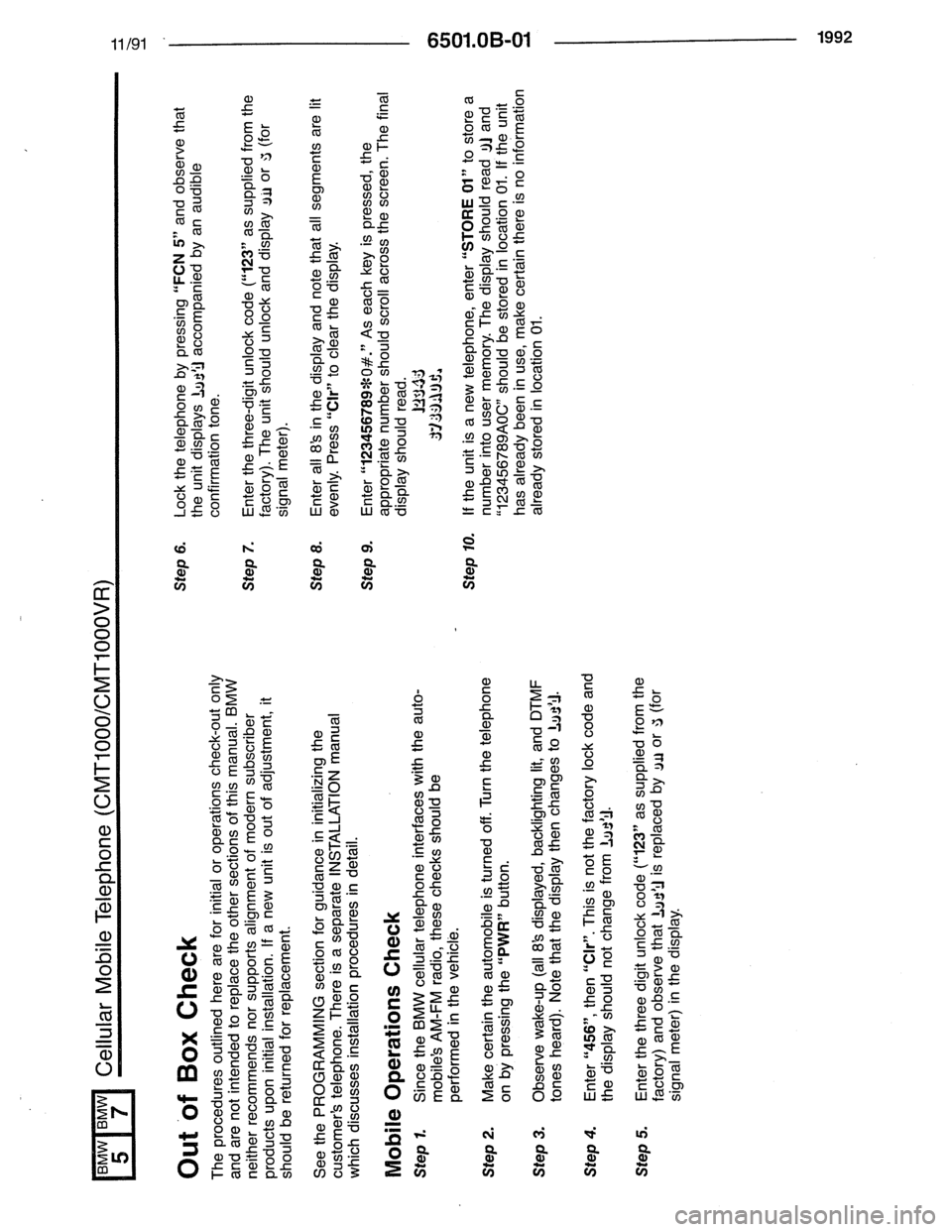 BMW 7 SERIES 1988 E32 Electrical Troubleshooting Manual BMW 7 SERIES 1988 E32 Electrical Troubleshooting Manual