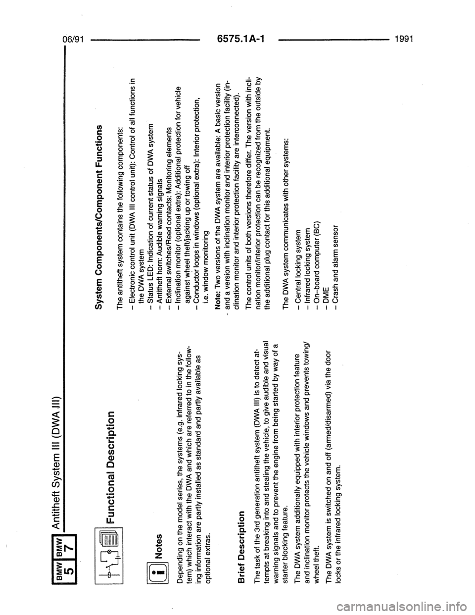 BMW 7 SERIES 1988 E32 Electrical Troubleshooting Manual BMW 7 SERIES 1988 E32 Electrical Troubleshooting Manual