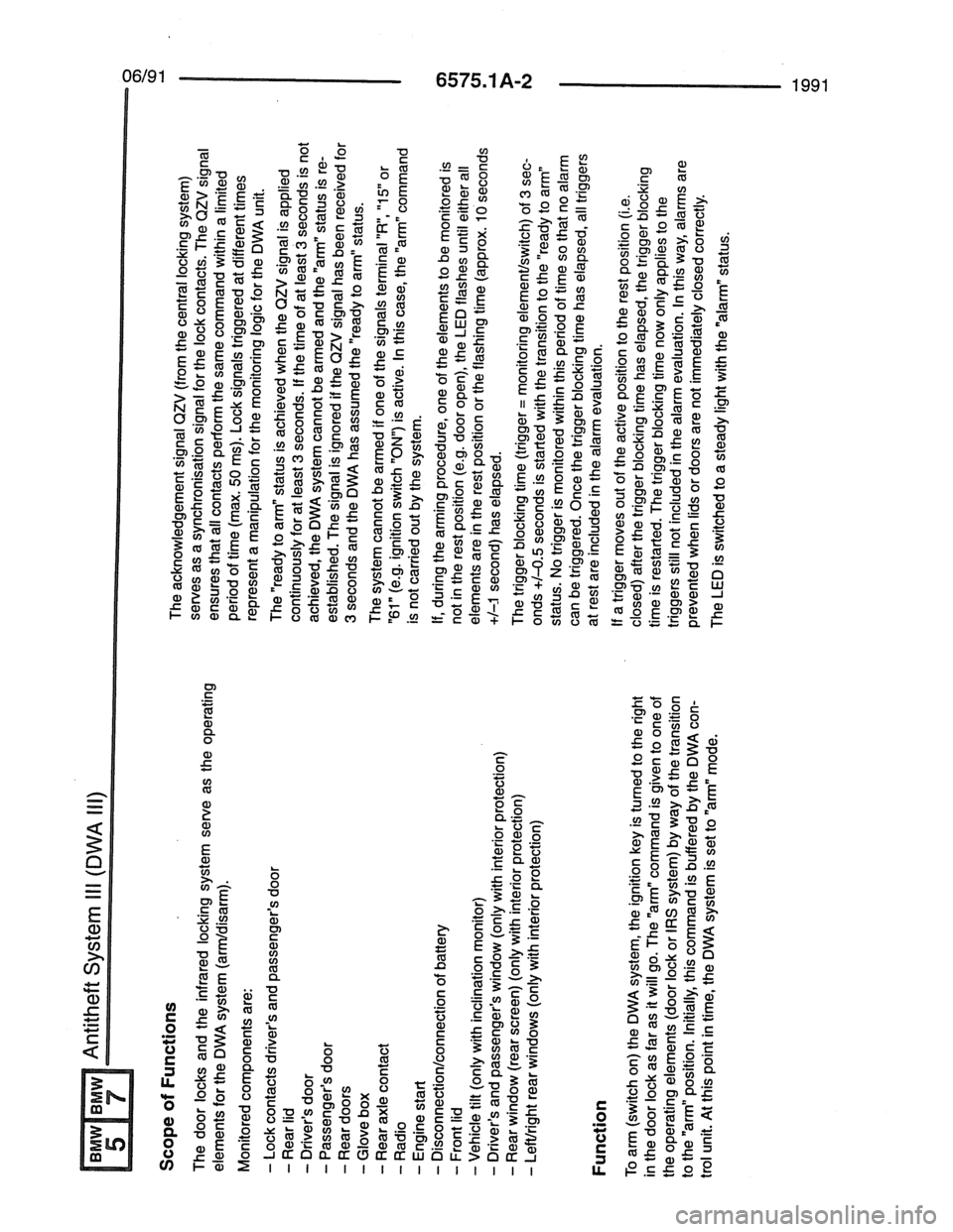 BMW 7 SERIES 1988 E32 Electrical Troubleshooting Manual BMW 7 SERIES 1988 E32 Electrical Troubleshooting Manual