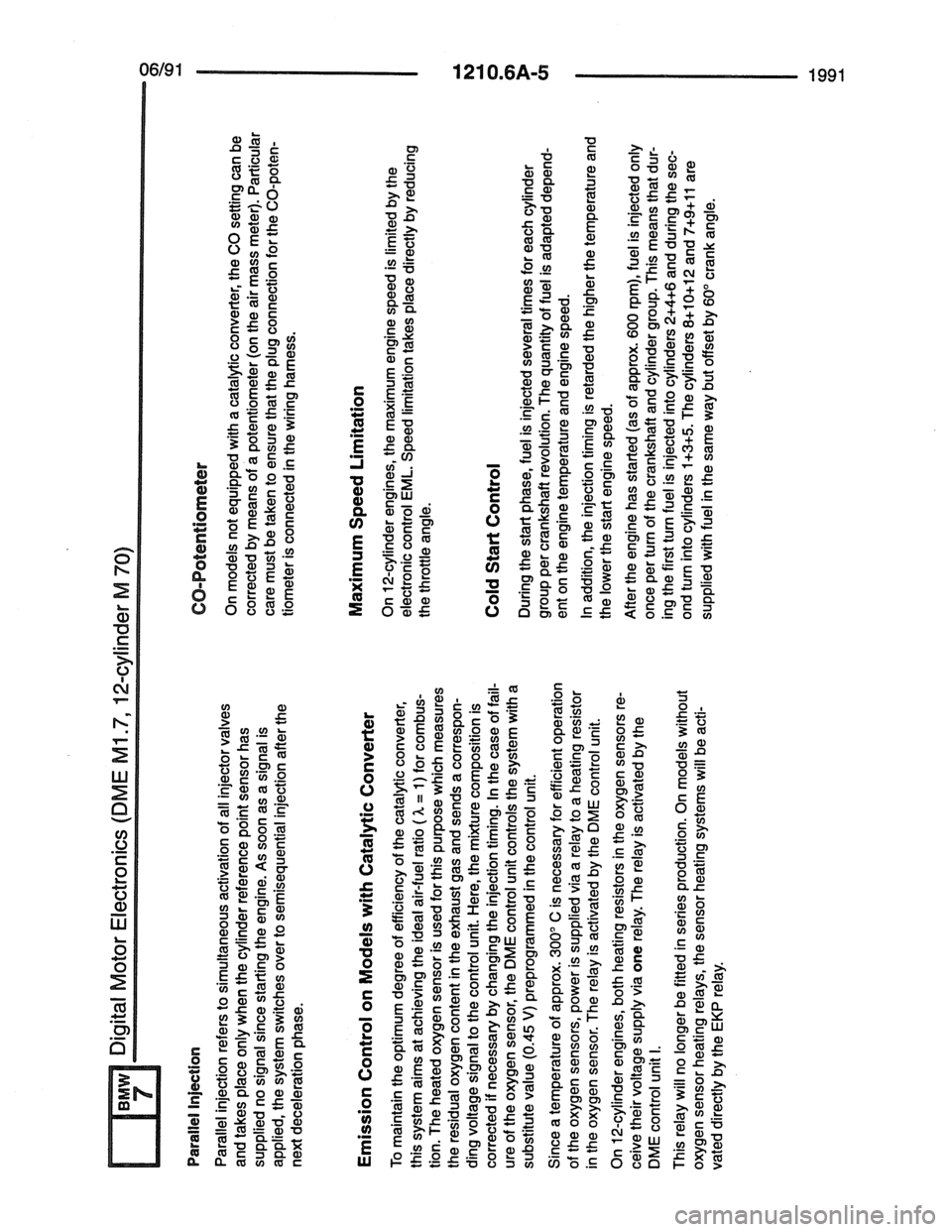 BMW 7 SERIES 1988 E32 Electrical Troubleshooting Manual BMW 7 SERIES 1988 E32 Electrical Troubleshooting Manual