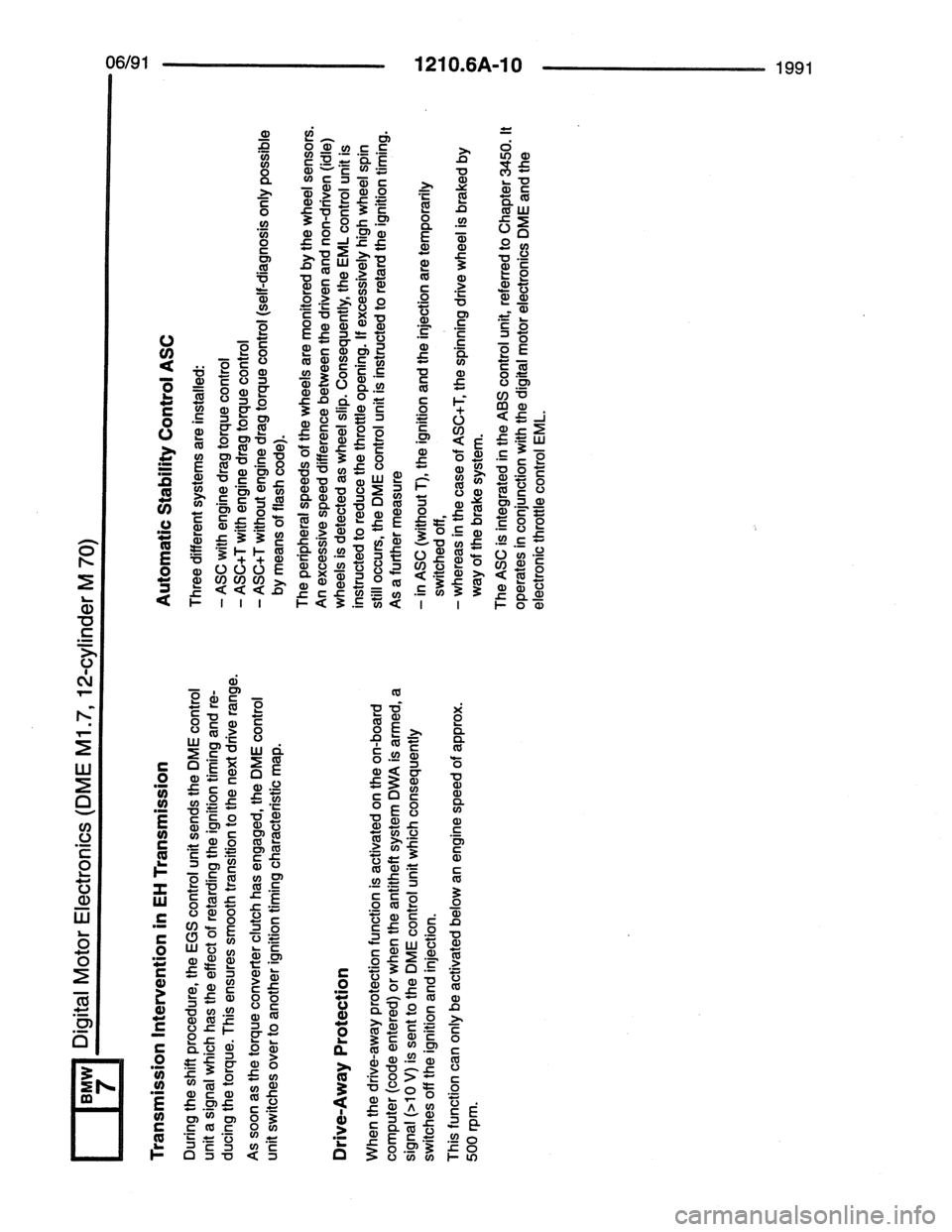 BMW 7 SERIES 1988 E32 Electrical Troubleshooting Manual BMW 7 SERIES 1988 E32 Electrical Troubleshooting Manual