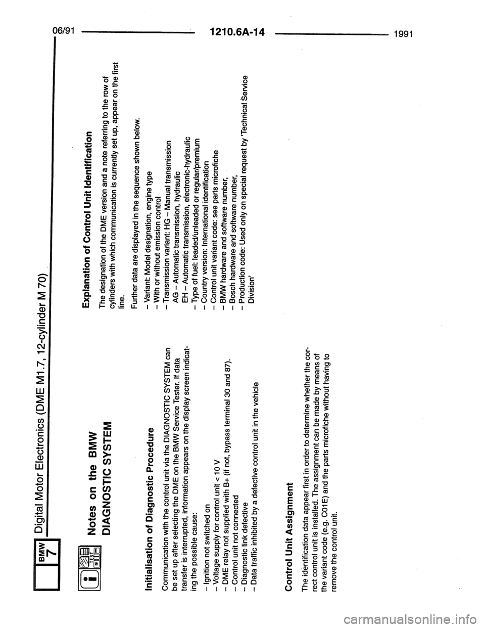 BMW 7 SERIES 1988 E32 Electrical Troubleshooting Manual BMW 7 SERIES 1988 E32 Electrical Troubleshooting Manual