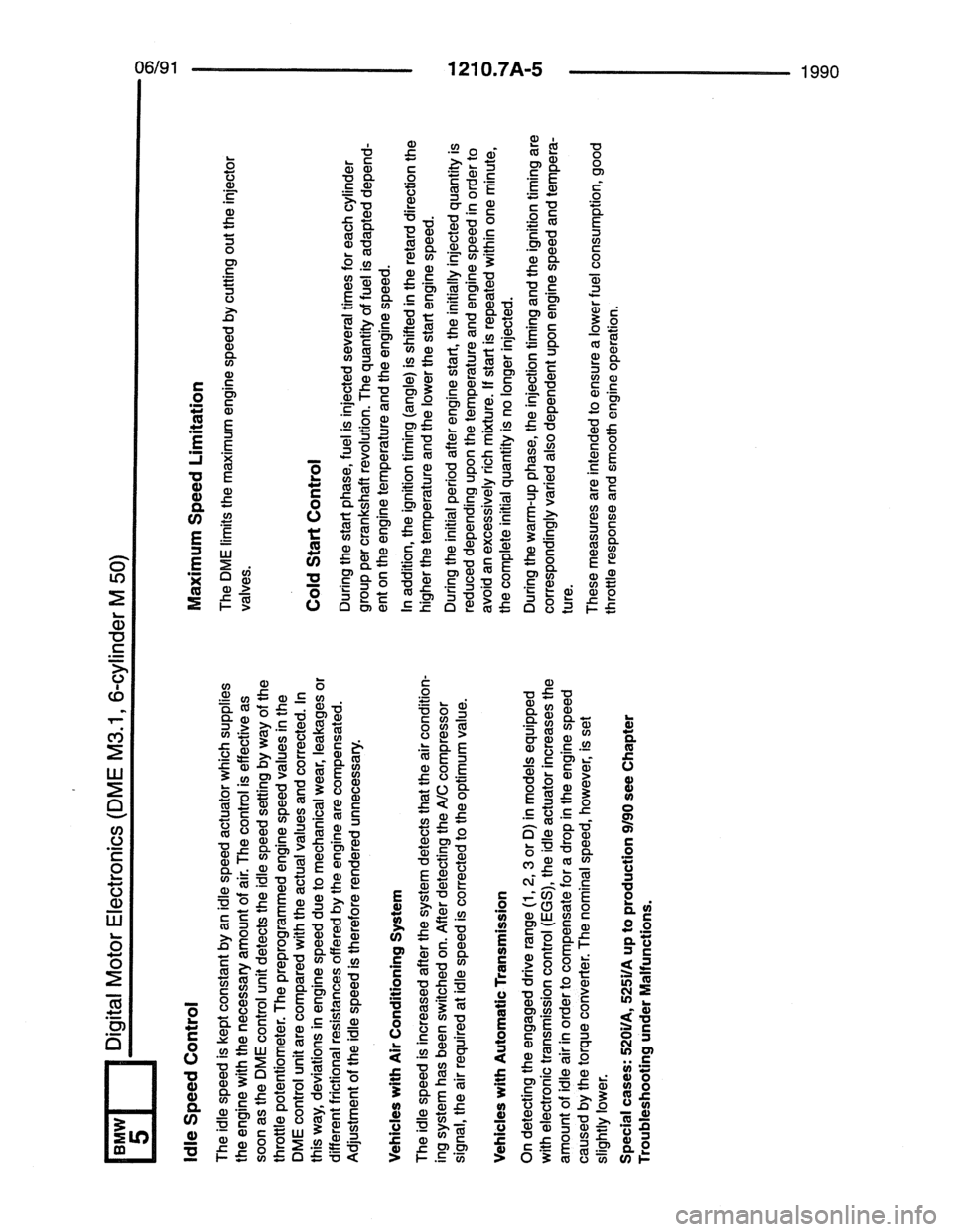 BMW 7 SERIES 1988 E32 Electrical Troubleshooting Manual BMW 7 SERIES 1988 E32 Electrical Troubleshooting Manual