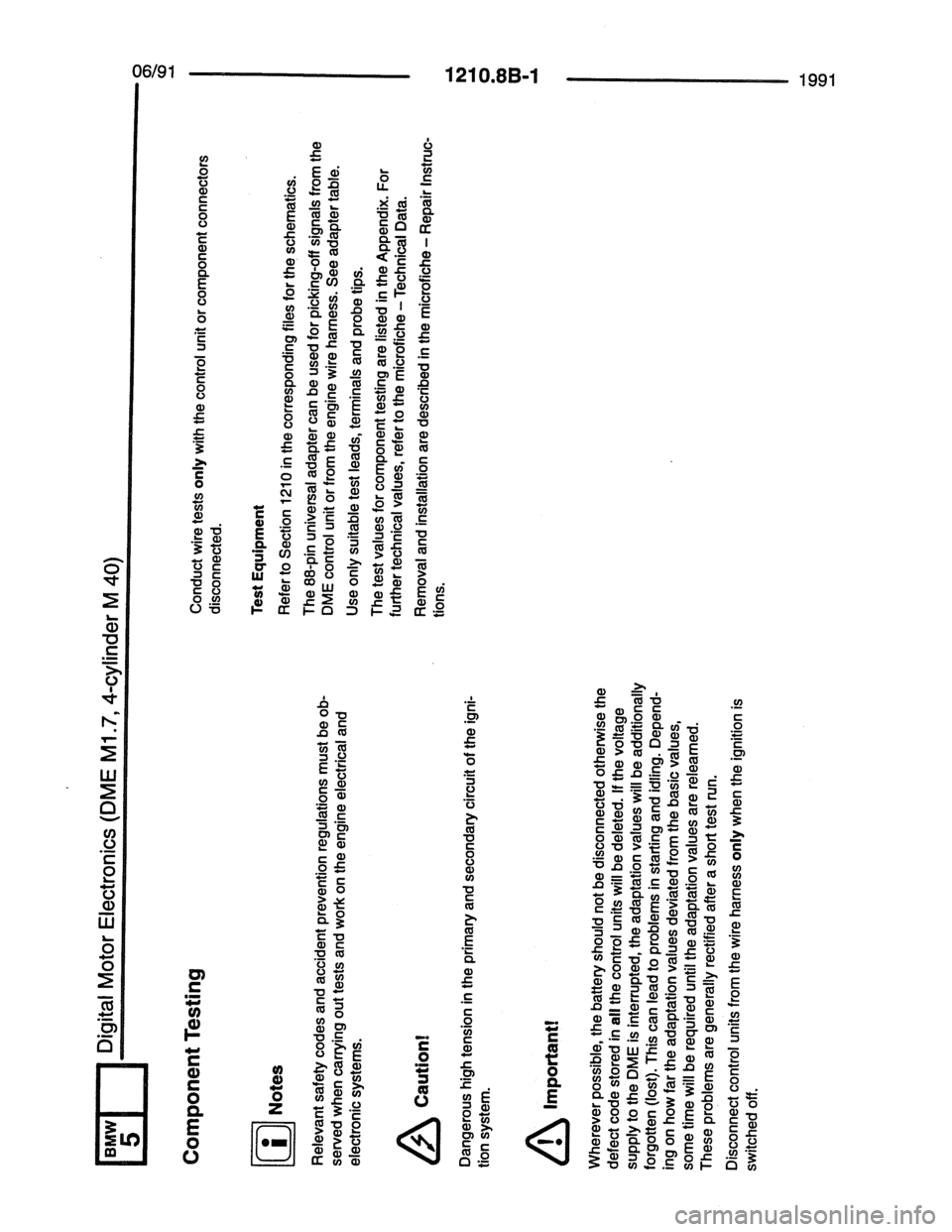 BMW 7 SERIES 1988 E32 Electrical Troubleshooting Manual BMW 7 SERIES 1988 E32 Electrical Troubleshooting Manual