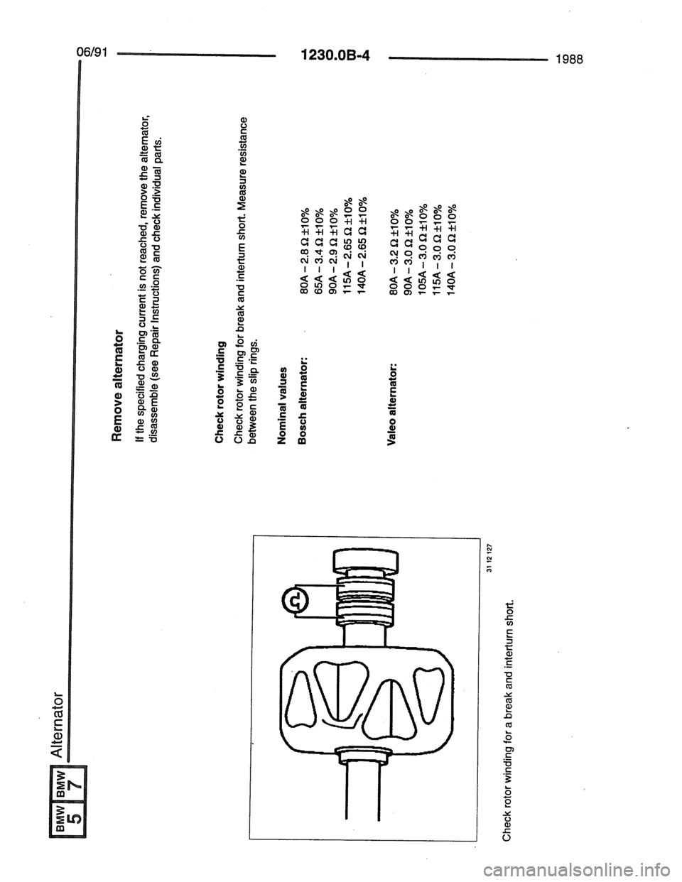 BMW 7 SERIES 1988 E32 Electrical Troubleshooting Manual BMW 7 SERIES 1988 E32 Electrical Troubleshooting Manual