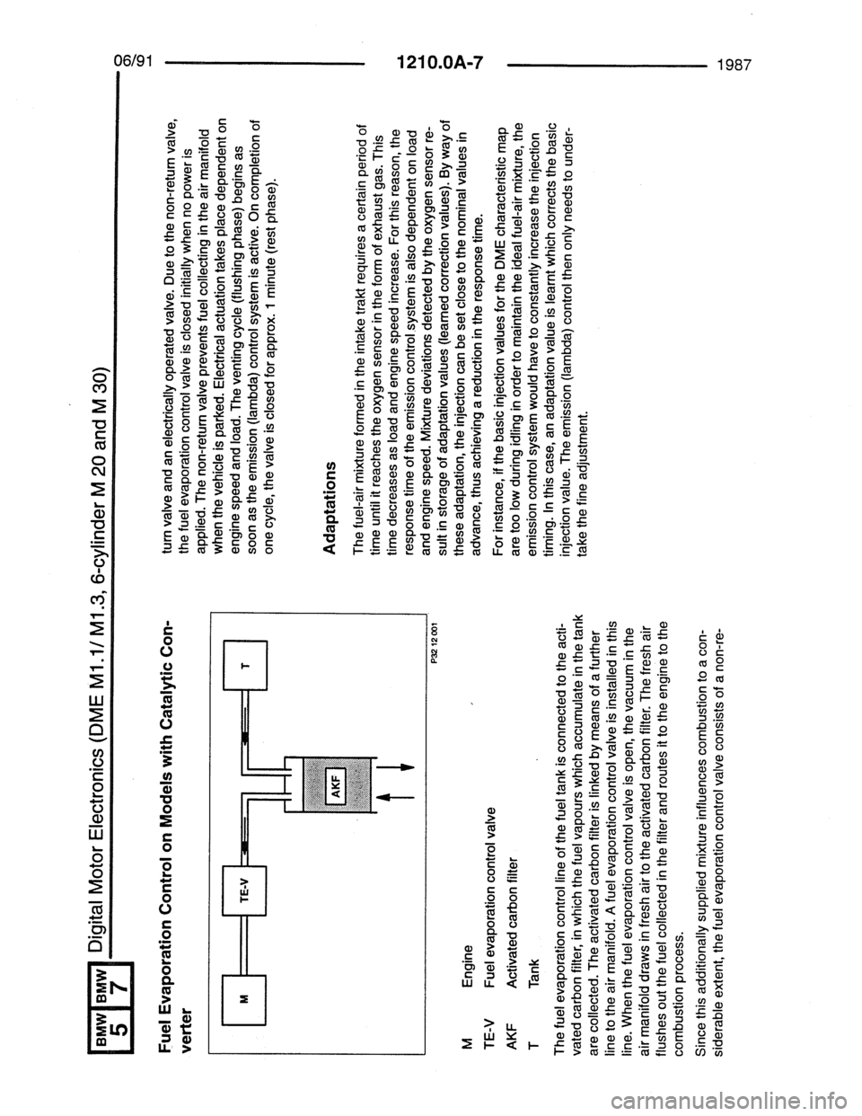 BMW 5 SERIES 1988 E34 Electrical Troubleshooting Manual 