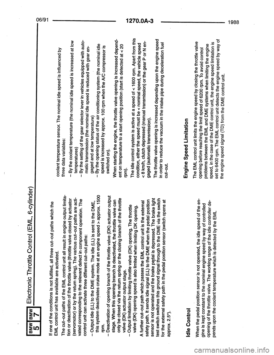 BMW 7 SERIES 1988 E32 Electrical Troubleshooting Manual BMW 7 SERIES 1988 E32 Electrical Troubleshooting Manual