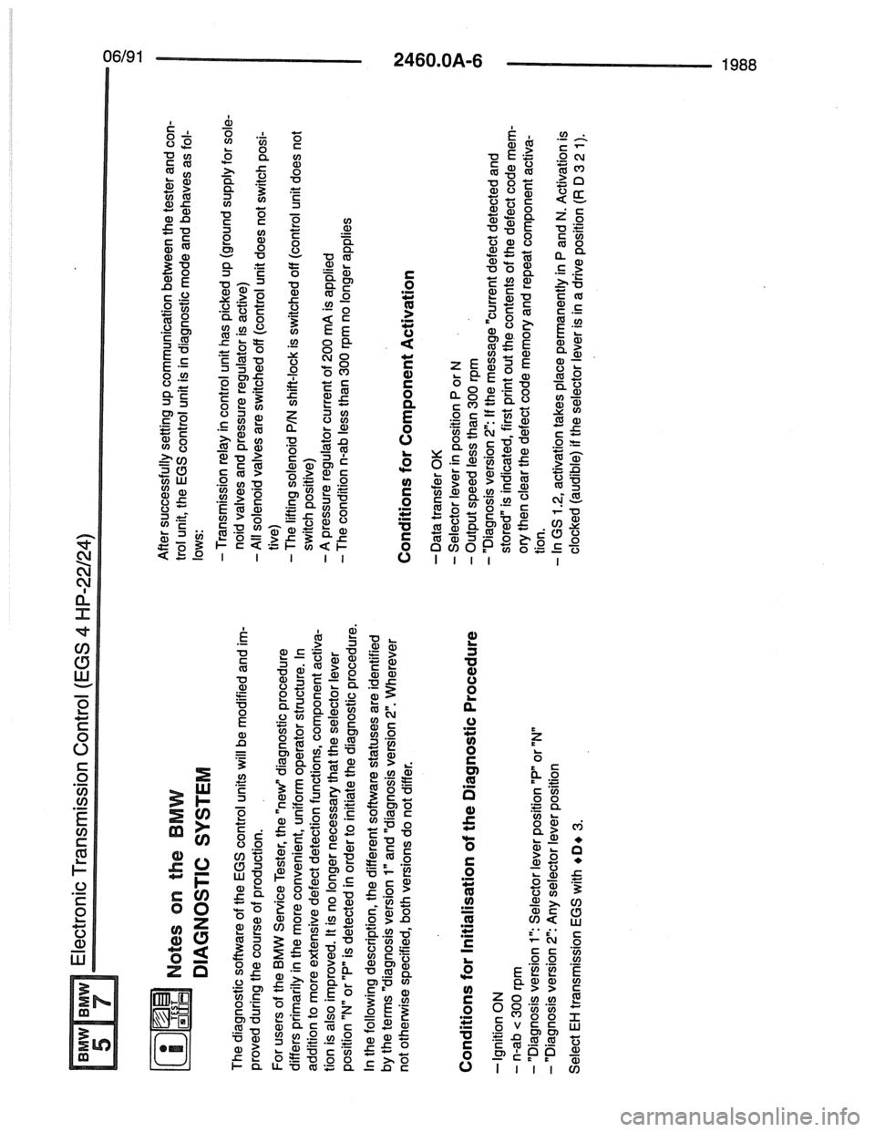 BMW 7 SERIES 1988 E32 Electrical Troubleshooting Manual BMW 7 SERIES 1988 E32 Electrical Troubleshooting Manual