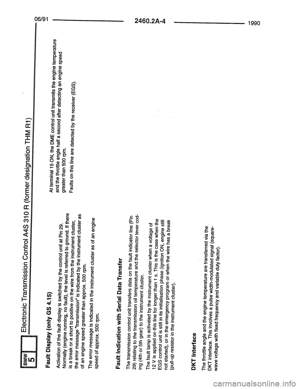 BMW 7 SERIES 1988 E32 Electrical Troubleshooting Manual BMW 7 SERIES 1988 E32 Electrical Troubleshooting Manual