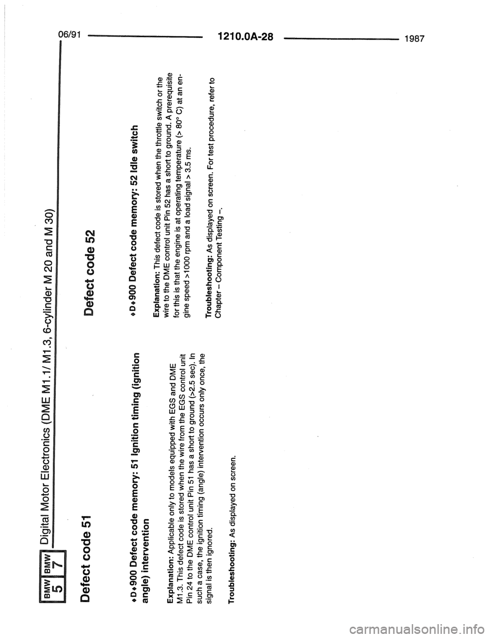 BMW 7 SERIES 1988 E32 Electrical Troubleshooting Manual BMW 7 SERIES 1988 E32 Electrical Troubleshooting Manual