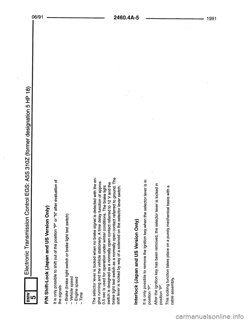 BMW 7 SERIES 1988 E32 Electrical Troubleshooting Manual BMW 7 SERIES 1988 E32 Electrical Troubleshooting Manual