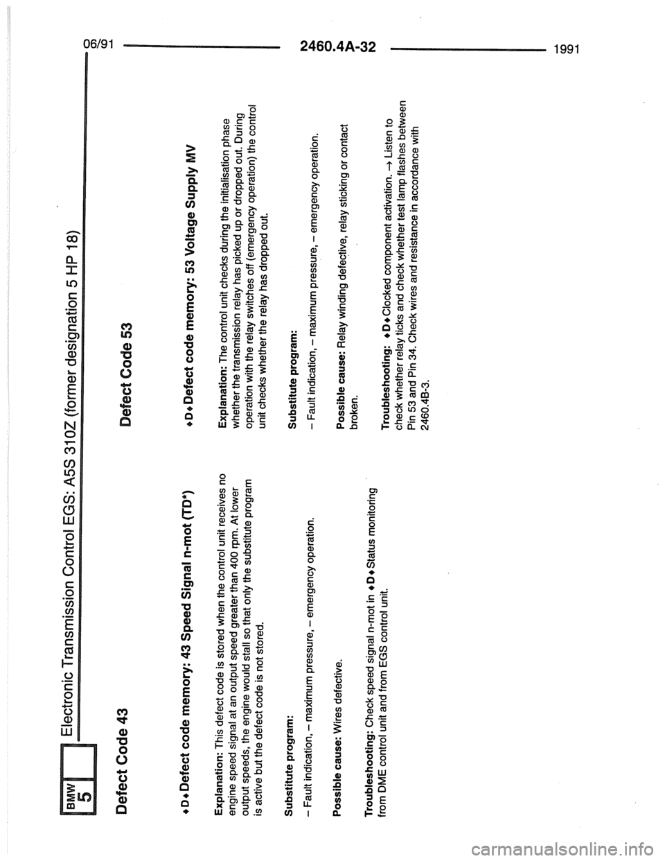 BMW 7 SERIES 1988 E32 Electrical Troubleshooting Manual BMW 7 SERIES 1988 E32 Electrical Troubleshooting Manual