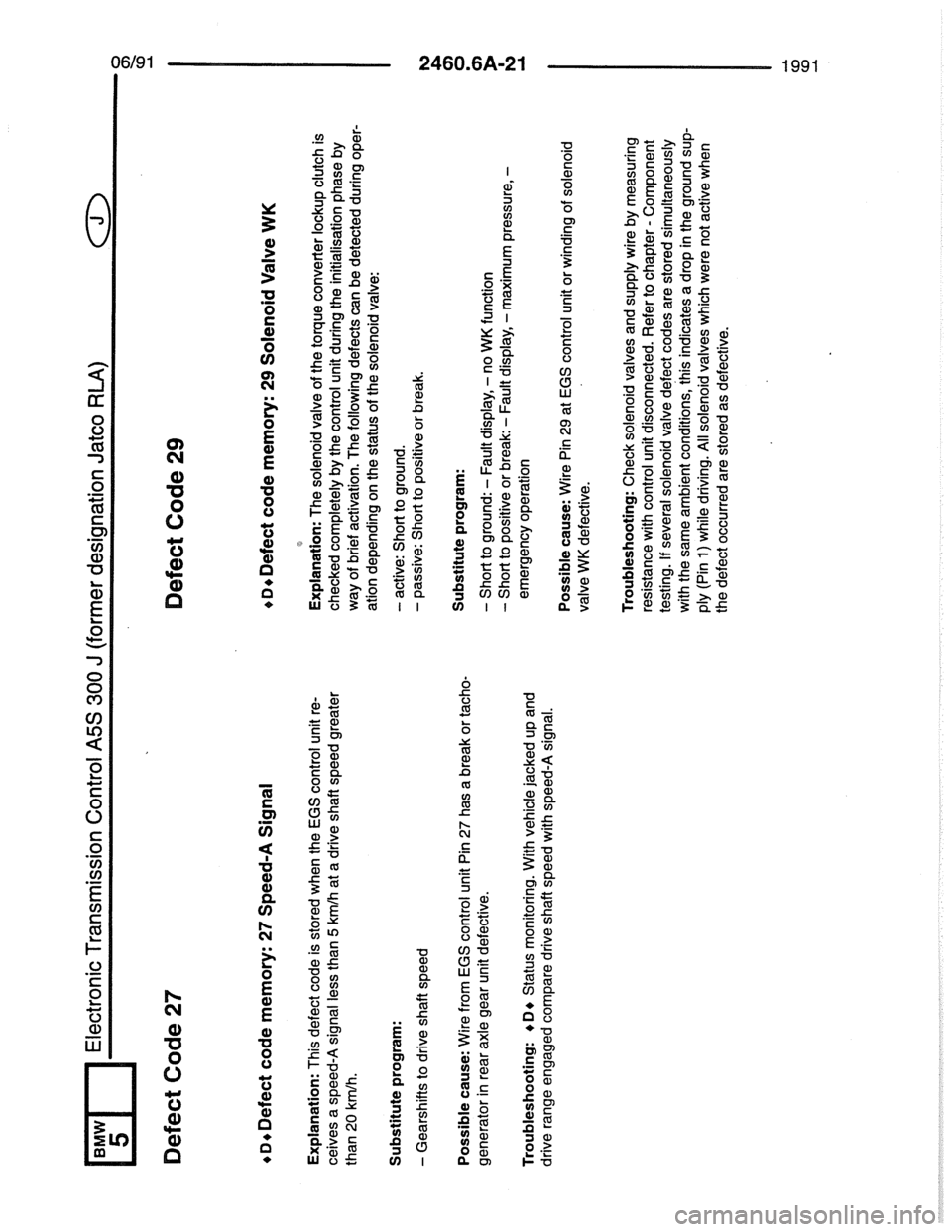 BMW 7 SERIES 1988 E32 Electrical Troubleshooting Manual BMW 7 SERIES 1988 E32 Electrical Troubleshooting Manual