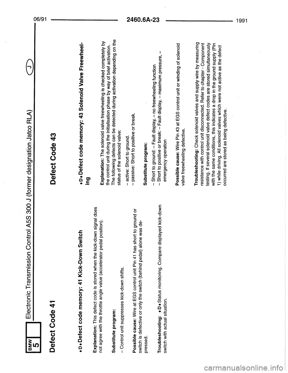 BMW 7 SERIES 1988 E32 Electrical Troubleshooting Manual BMW 7 SERIES 1988 E32 Electrical Troubleshooting Manual