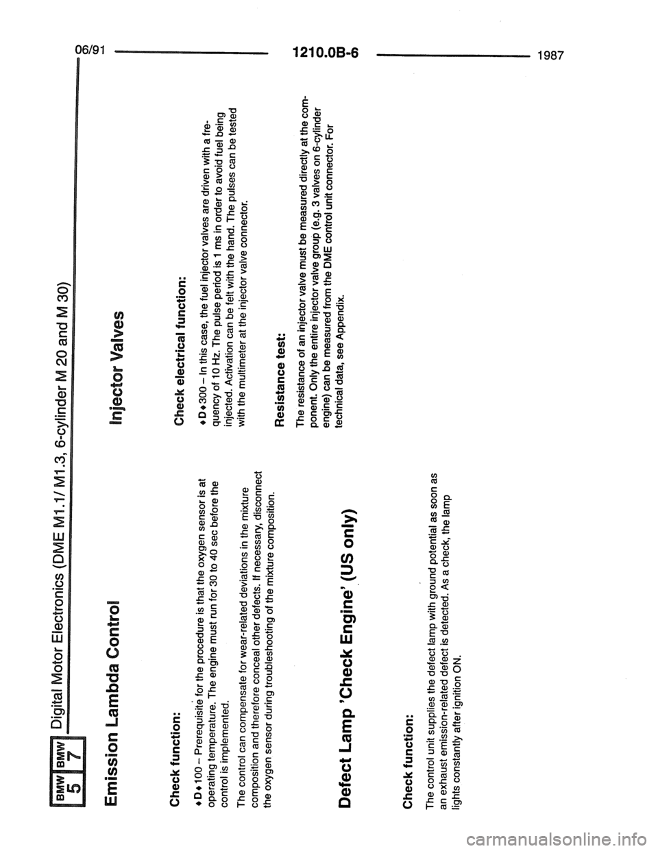 BMW 7 SERIES 1988 E32 Electrical Troubleshooting Manual BMW 7 SERIES 1988 E32 Electrical Troubleshooting Manual