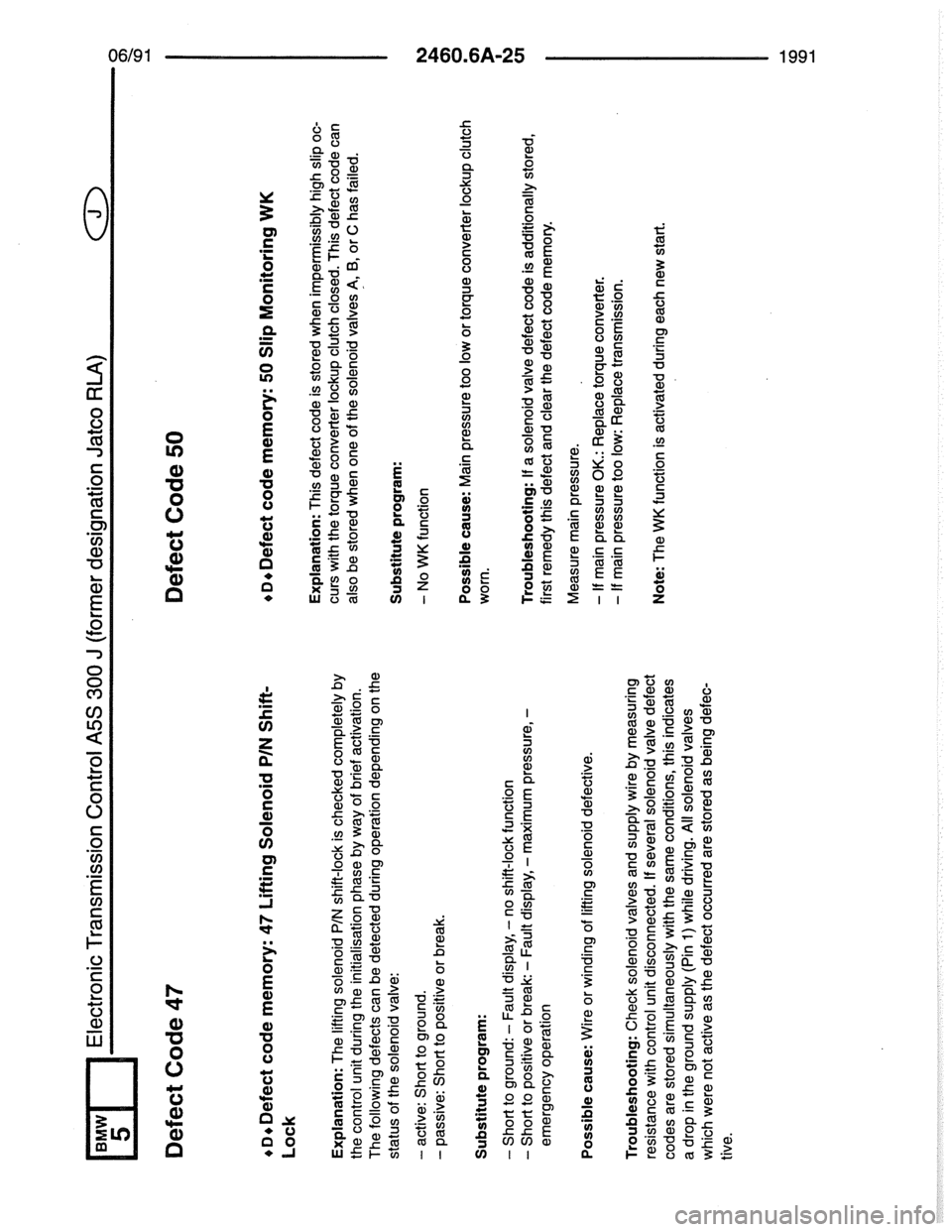 BMW 7 SERIES 1988 E32 Electrical Troubleshooting Manual BMW 7 SERIES 1988 E32 Electrical Troubleshooting Manual