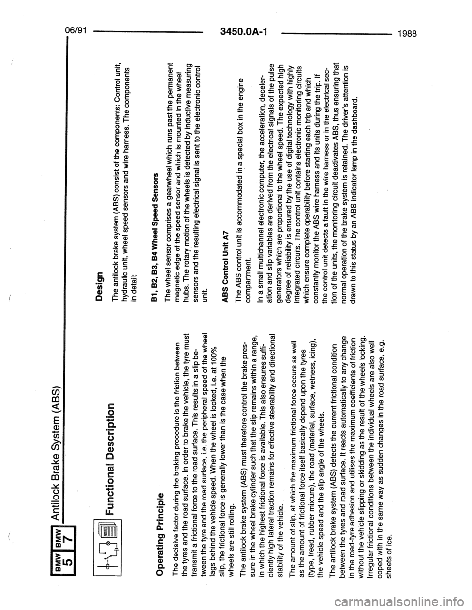 BMW 7 SERIES 1988 E32 Electrical Troubleshooting Manual BMW 7 SERIES 1988 E32 Electrical Troubleshooting Manual