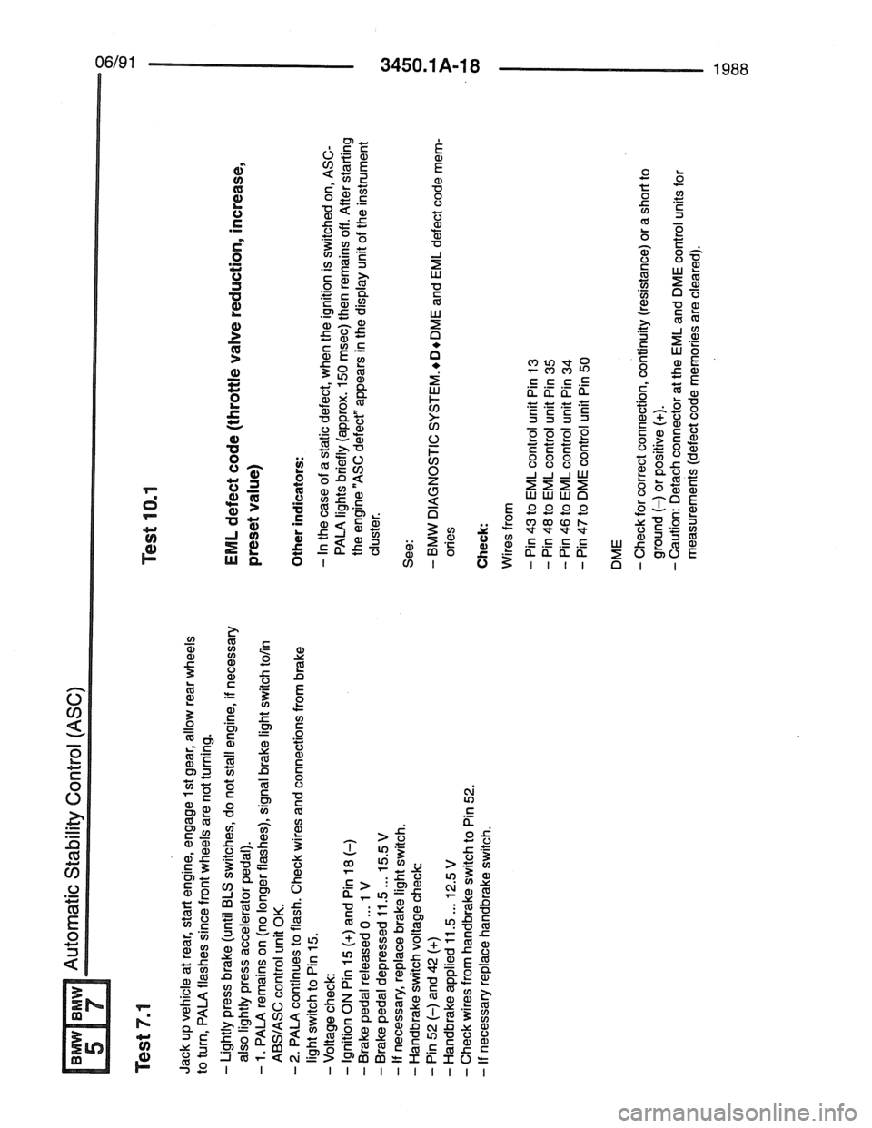BMW 7 SERIES 1988 E32 Electrical Troubleshooting Manual BMW 7 SERIES 1988 E32 Electrical Troubleshooting Manual