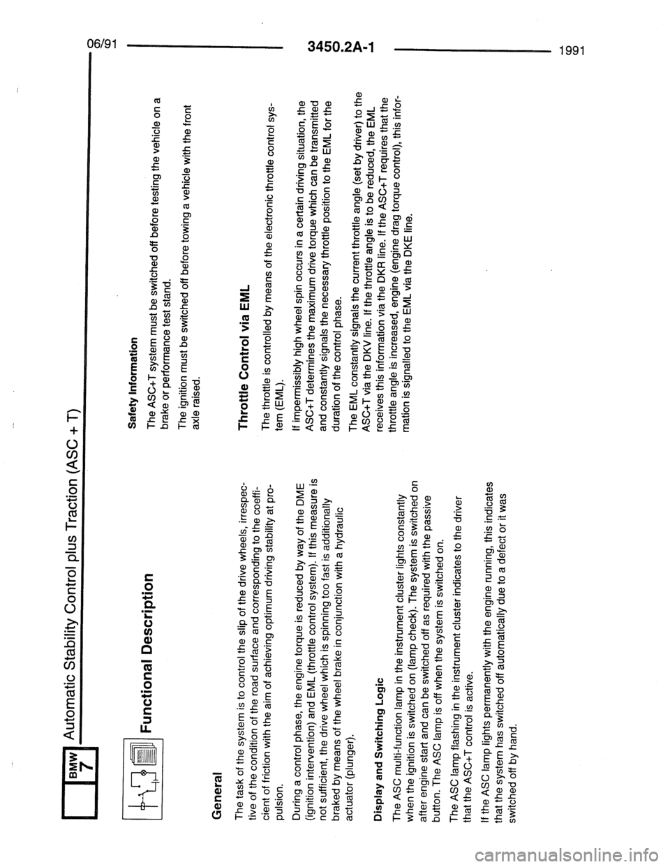 BMW 7 SERIES 1988 E32 Electrical Troubleshooting Manual BMW 7 SERIES 1988 E32 Electrical Troubleshooting Manual