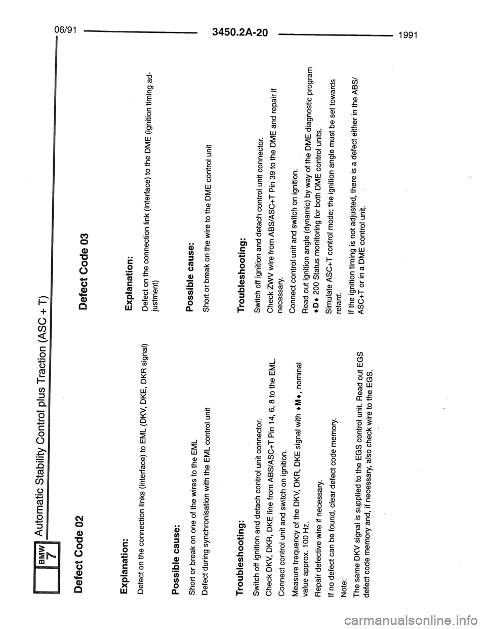 BMW 7 SERIES 1988 E32 Electrical Troubleshooting Manual BMW 7 SERIES 1988 E32 Electrical Troubleshooting Manual