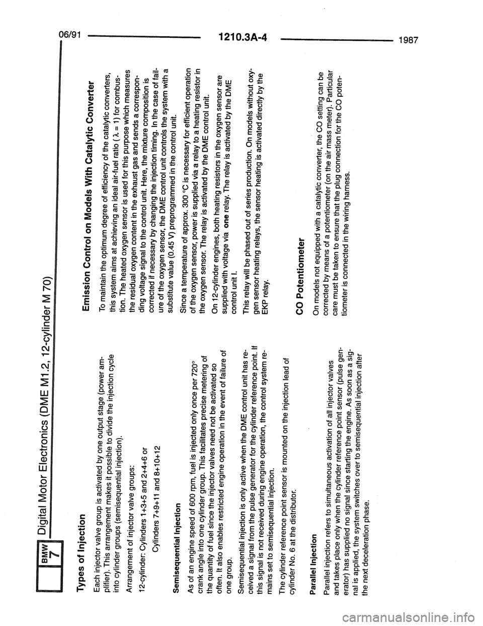 BMW 7 SERIES 1988 E32 Electrical Troubleshooting Manual BMW 7 SERIES 1988 E32 Electrical Troubleshooting Manual
