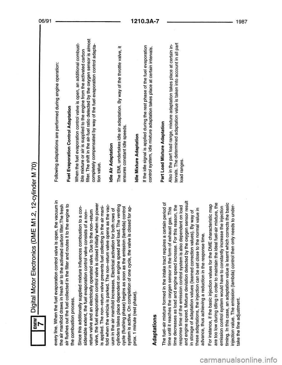 BMW 7 SERIES 1988 E32 Electrical Troubleshooting Manual BMW 7 SERIES 1988 E32 Electrical Troubleshooting Manual