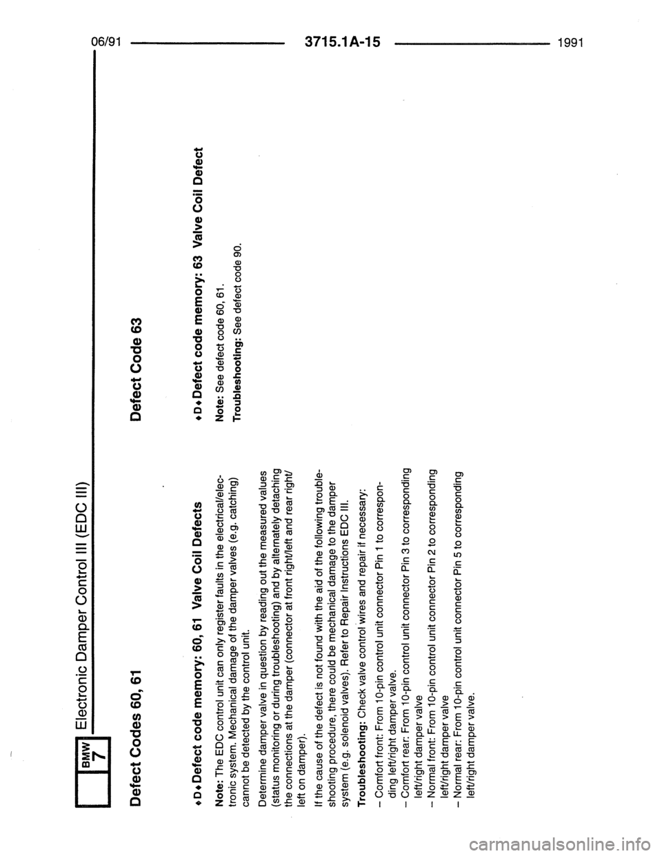 BMW 7 SERIES 1988 E32 Electrical Troubleshooting Manual BMW 7 SERIES 1988 E32 Electrical Troubleshooting Manual