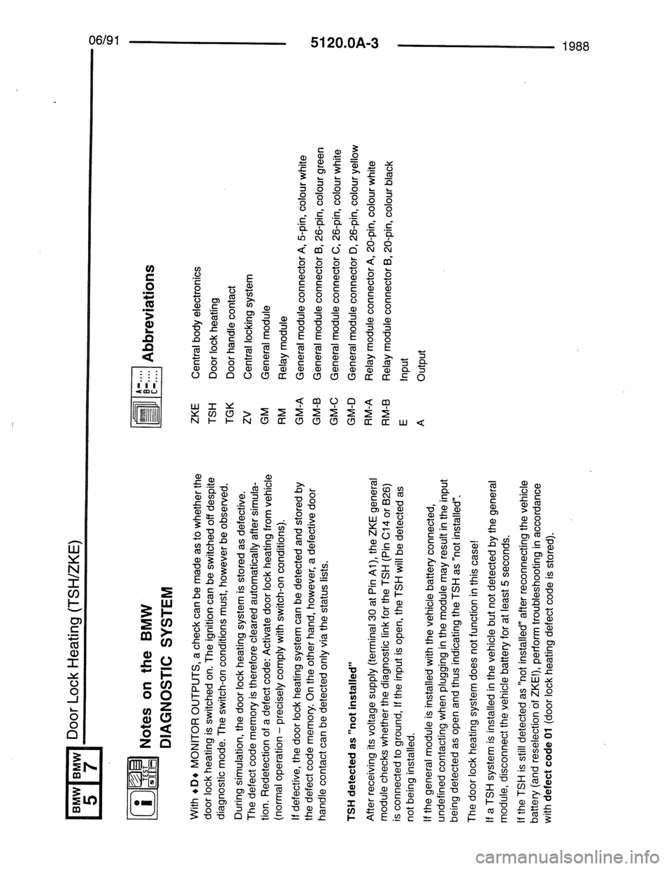 BMW 7 SERIES 1988 E32 Electrical Troubleshooting Manual BMW 7 SERIES 1988 E32 Electrical Troubleshooting Manual