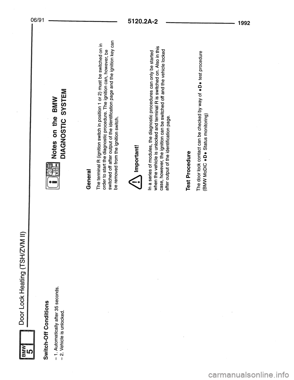 BMW 7 SERIES 1988 E32 Electrical Troubleshooting Manual BMW 7 SERIES 1988 E32 Electrical Troubleshooting Manual