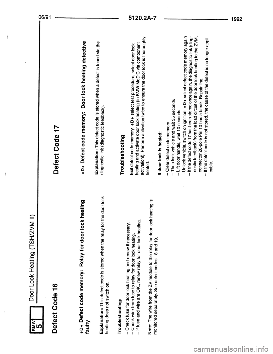 BMW 7 SERIES 1988 E32 Electrical Troubleshooting Manual BMW 7 SERIES 1988 E32 Electrical Troubleshooting Manual