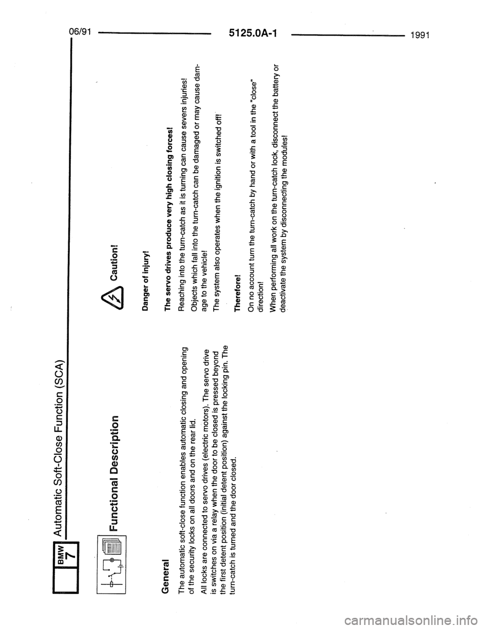 BMW 7 SERIES 1988 E32 Electrical Troubleshooting Manual BMW 7 SERIES 1988 E32 Electrical Troubleshooting Manual