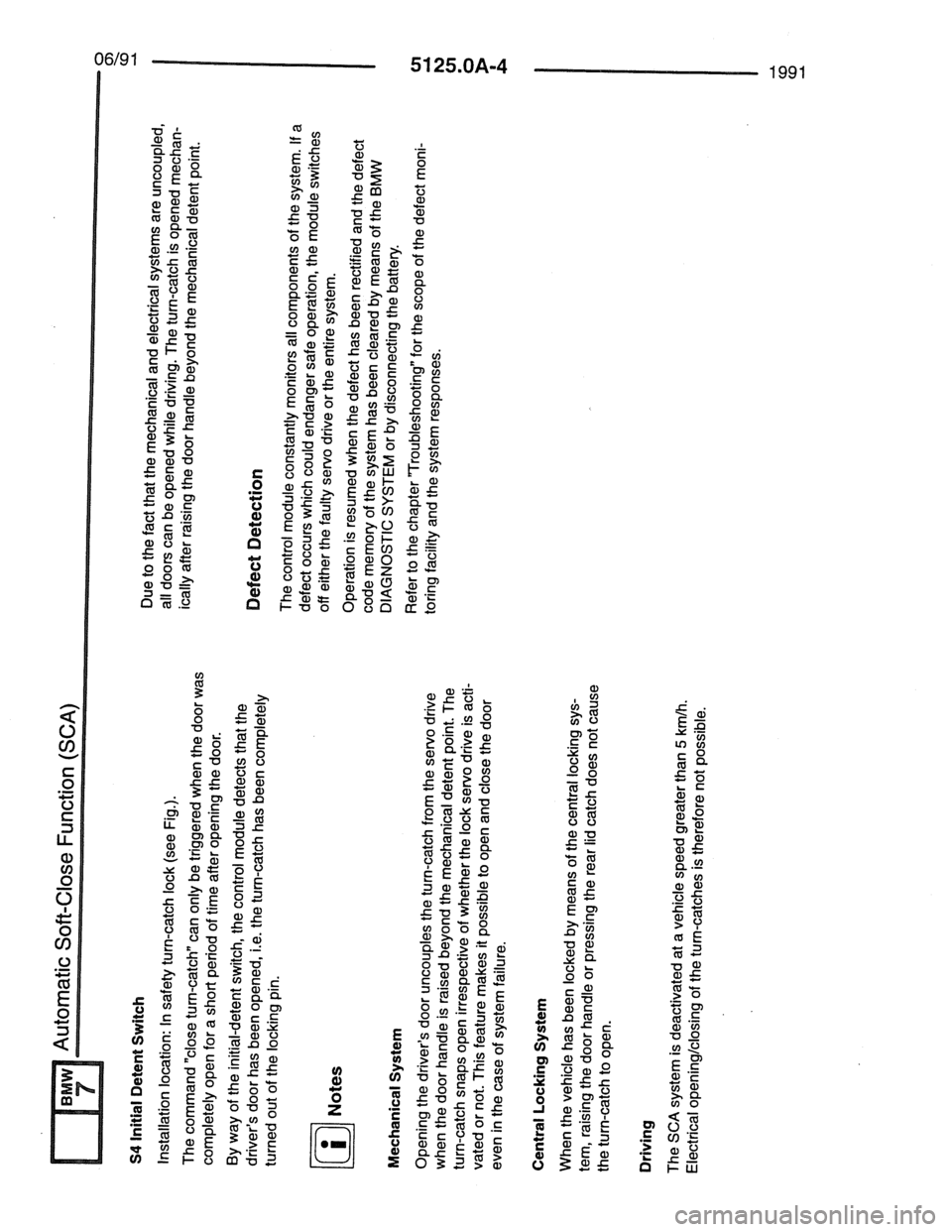 BMW 7 SERIES 1988 E32 Electrical Troubleshooting Manual BMW 7 SERIES 1988 E32 Electrical Troubleshooting Manual