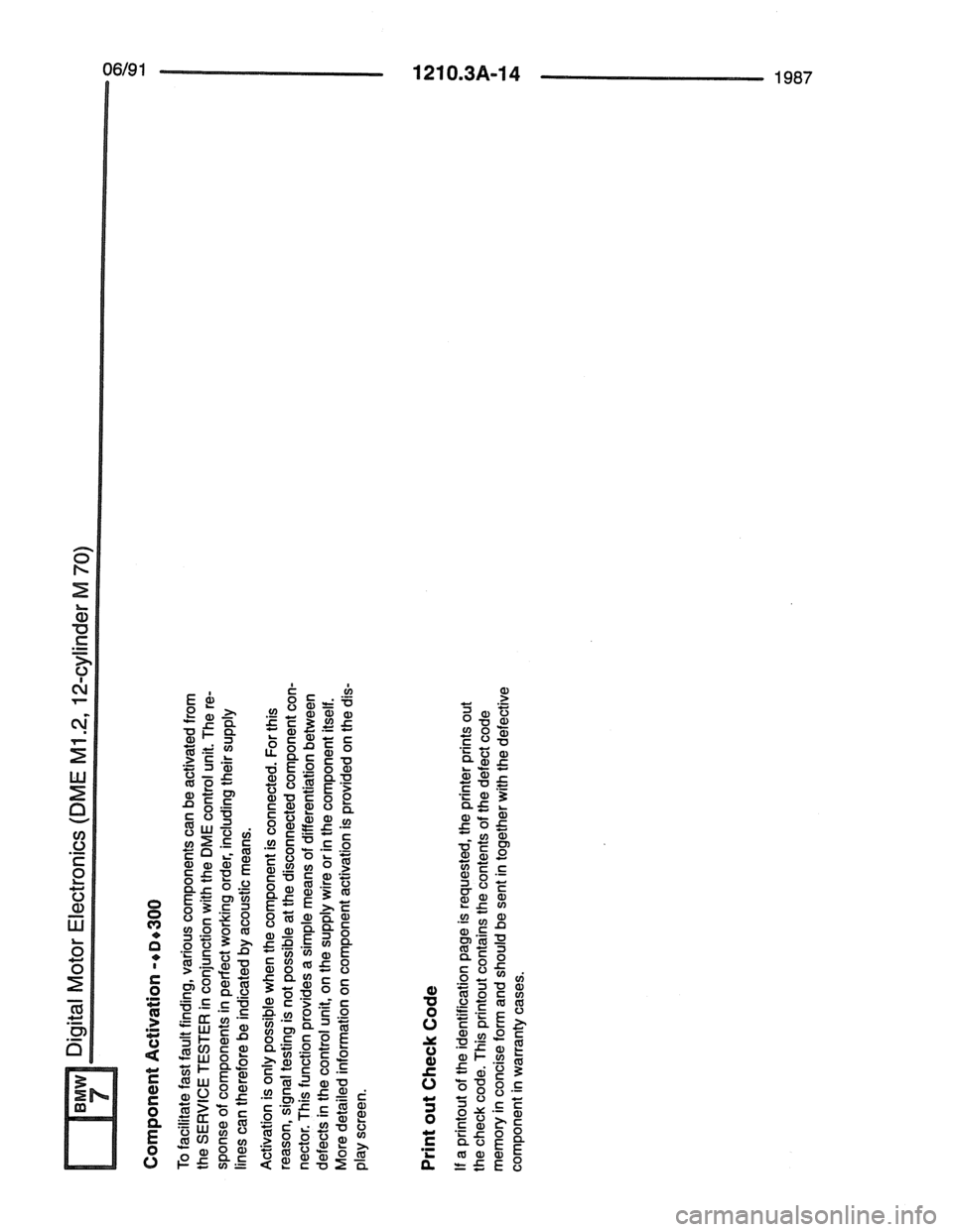 BMW 7 SERIES 1988 E32 Electrical Troubleshooting Manual BMW 7 SERIES 1988 E32 Electrical Troubleshooting Manual