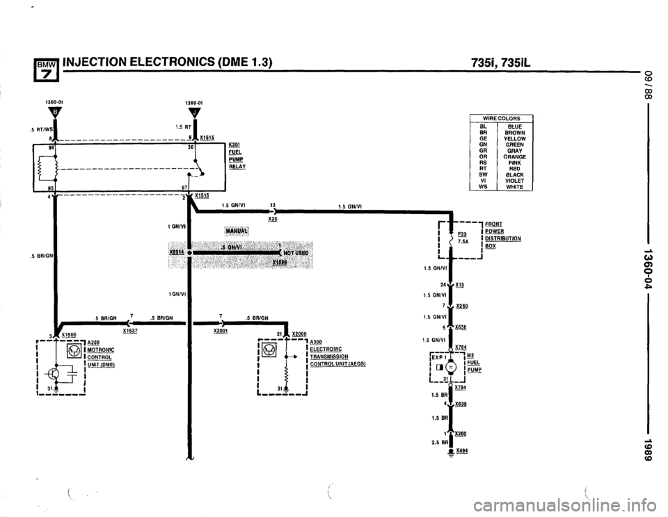BMW 735il 1989 E32 Electrical Troubleshooting Manual BMW 735il 1989 E32 Electrical Troubleshooting Manual