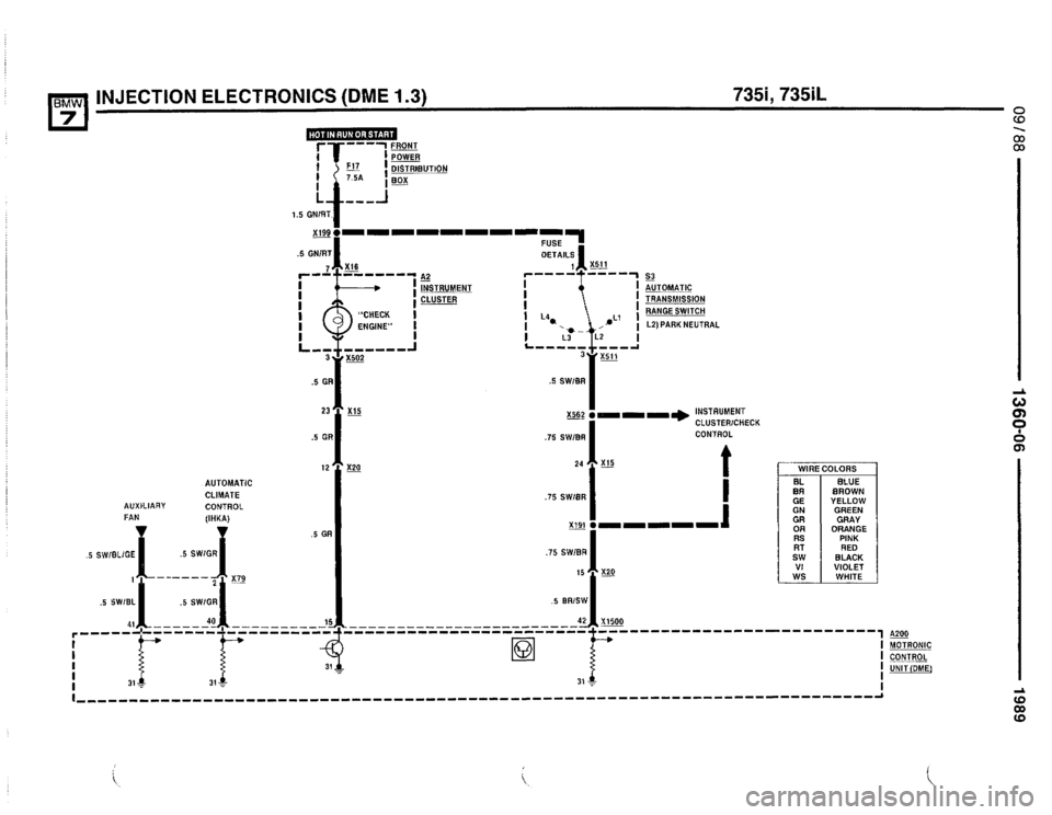 BMW 735il 1989 E32 Electrical Troubleshooting Manual BMW 735il 1989 E32 Electrical Troubleshooting Manual