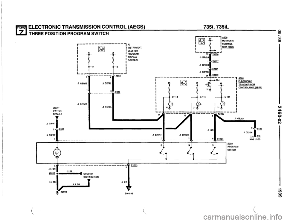 BMW 735il 1989 E32 Electrical Troubleshooting Manual BMW 735il 1989 E32 Electrical Troubleshooting Manual