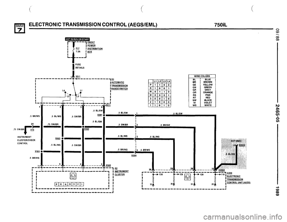 BMW 735il 1989 E32 Electrical Troubleshooting Manual BMW 735il 1989 E32 Electrical Troubleshooting Manual