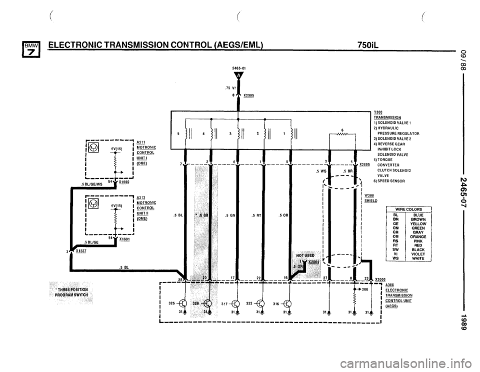 BMW 735il 1989 E32 Electrical Troubleshooting Manual BMW 735il 1989 E32 Electrical Troubleshooting Manual