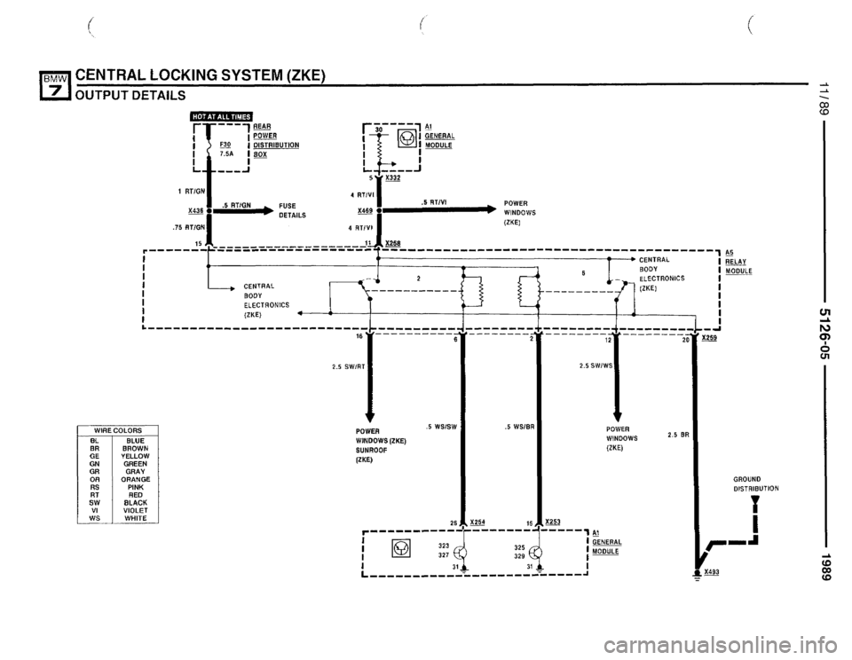 BMW 735il 1989 E32 Electrical Troubleshooting Manual BMW 735il 1989 E32 Electrical Troubleshooting Manual