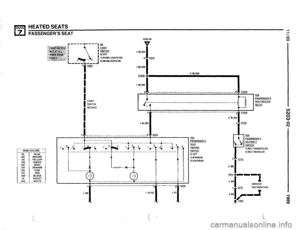 BMW 735il 1989 E32 Electrical Troubleshooting Manual BMW 735il 1989 E32 Electrical Troubleshooting Manual